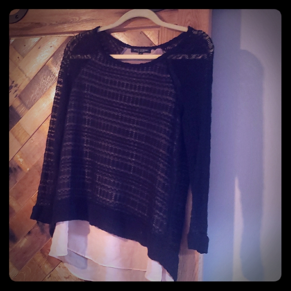 Lacy layered super cute blouse